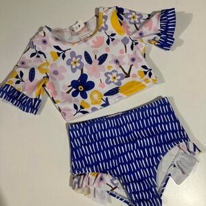 New Pete & Lucy 2 pic Swimsuit Size 6